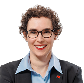 Julie Legault, conseillère en gestion de patrimoine et gestionnaire de portefeuille.